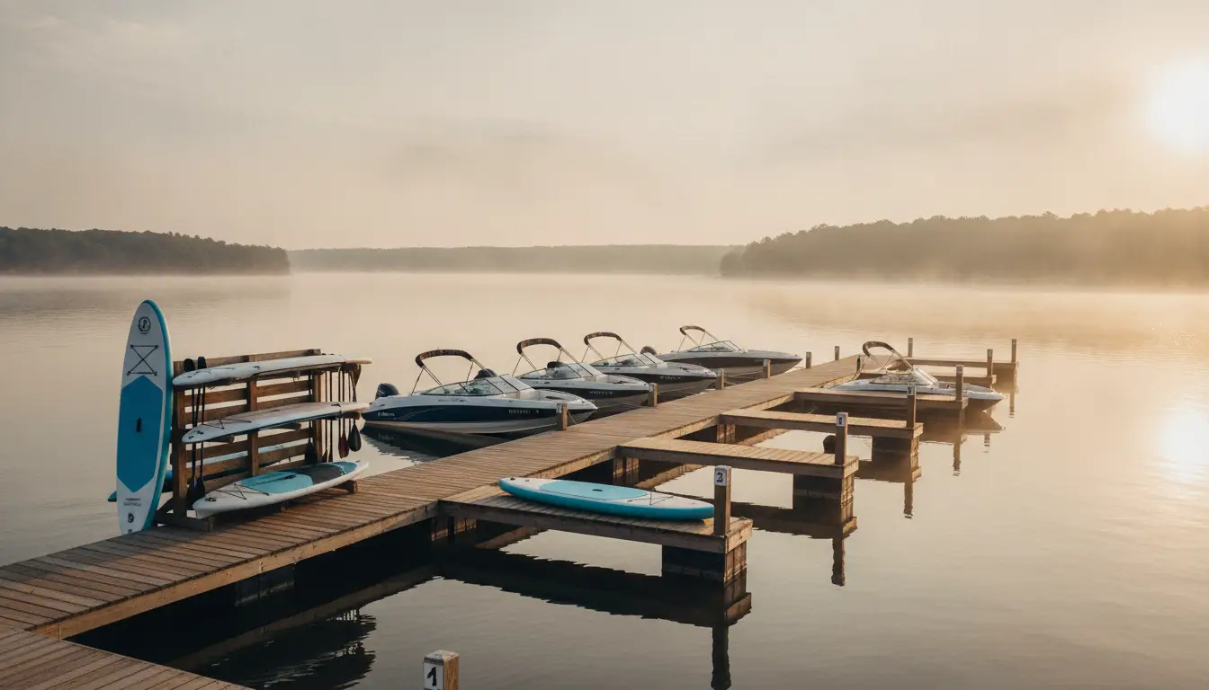 Boat Rental: Hourly and daily boat rentals: pontoons, fishing boats, jet boats, and ski boats.