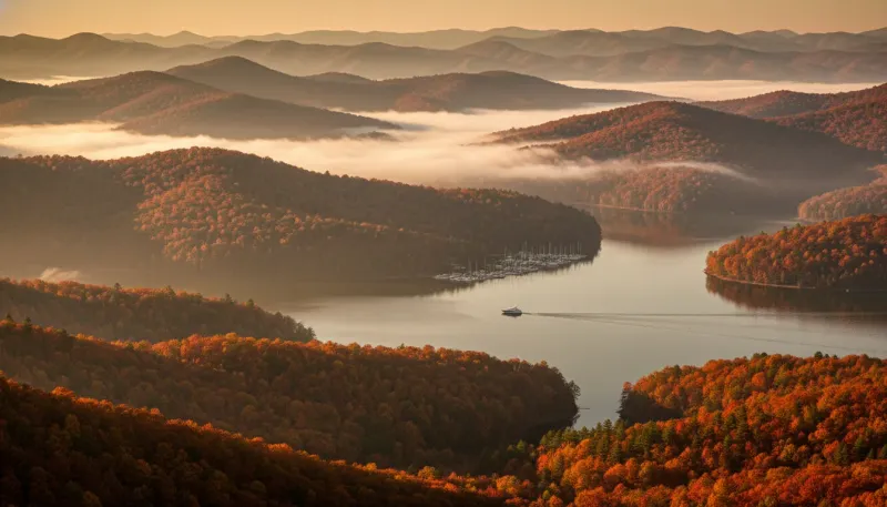 Georgia landscape, backdrop for the Boating Hubs Acworth directory