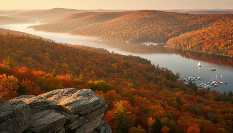 Pennsylvania landscape, backdrop for the Boating Hubs Erie directory
