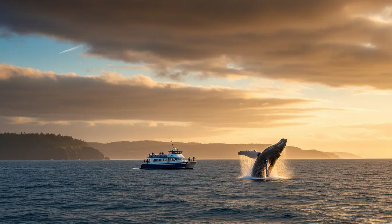 Whale-Watching: Whale, dolphin, and marine-mammal watching tours with naturalists onboard.